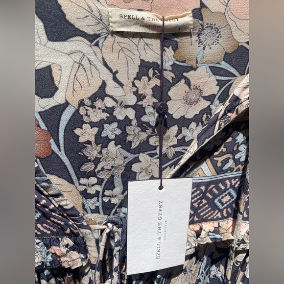 Spell & the Gypsy Collective Amethyst Nightfall Play Dress NWT - Picture 2 of 6